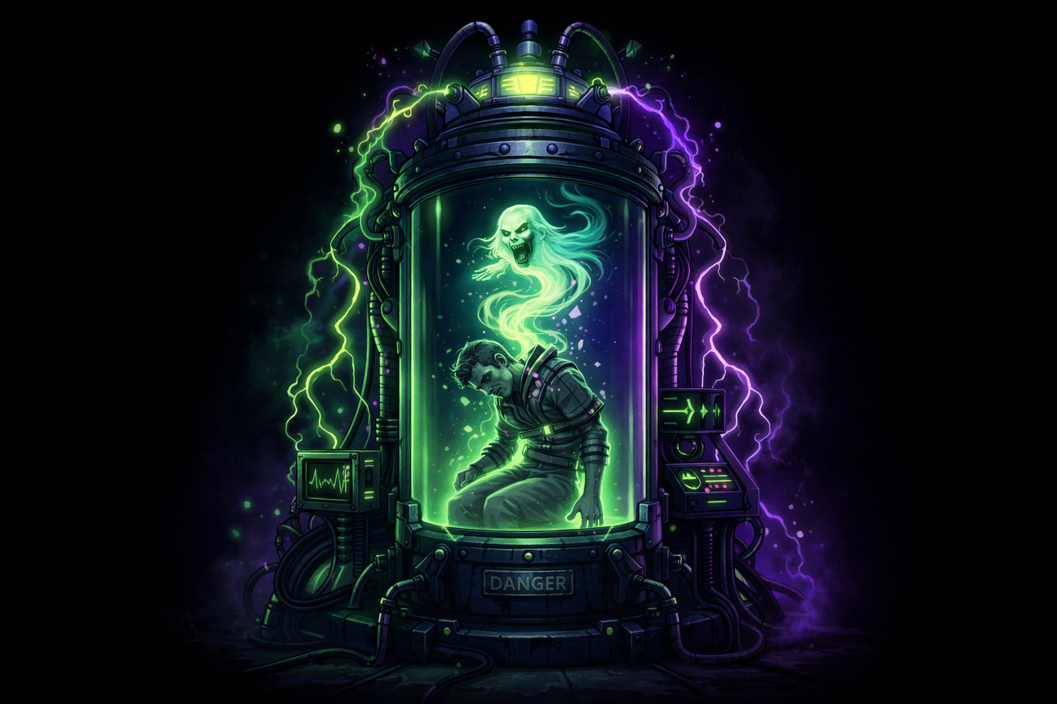 Machine that seperates characters soul from body