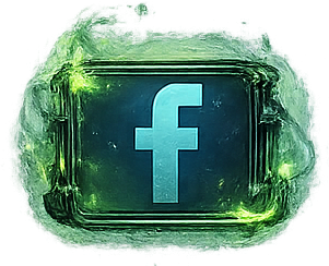Facbook logo button