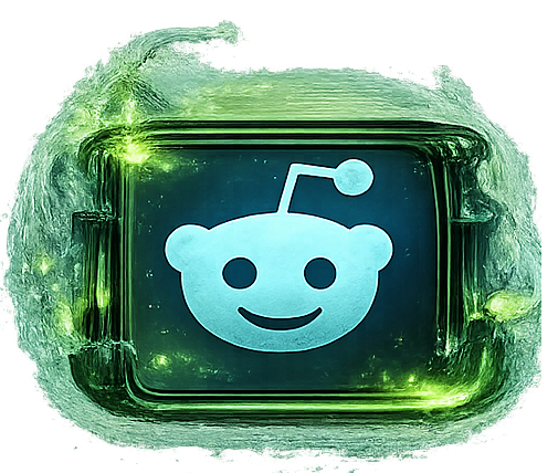 Reddit logo button